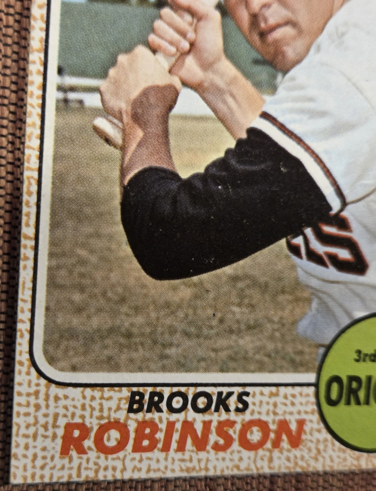 1968 Topps #20 Brooks Robinson Baltimore Orioles Original Baseball Card HOF4