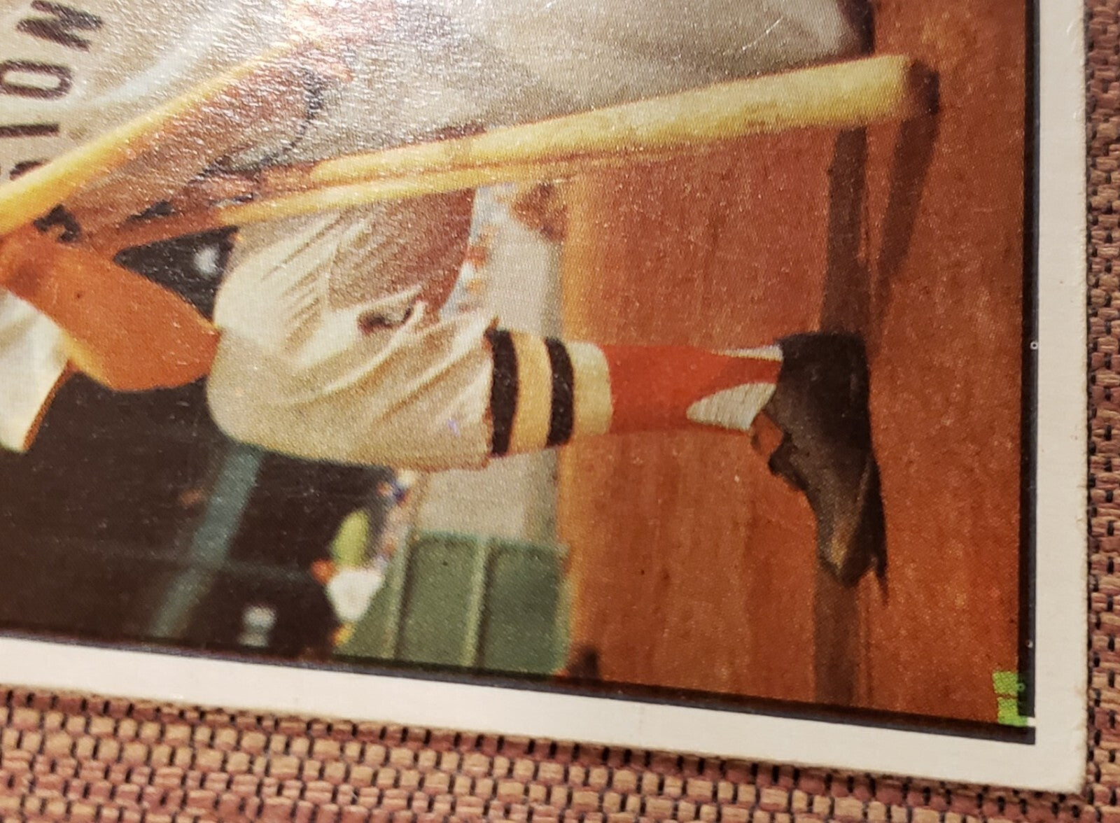 1953 Bowman Color #25 Hoot Evers Boston Red Sox Vintage Original Baseball Card4