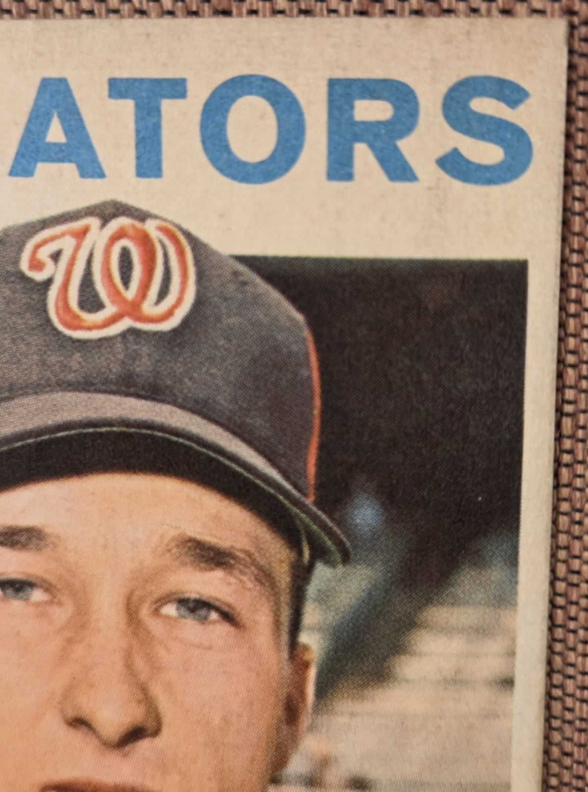 1964 Topps Venezuelan #46 Ed Brinkman Washington Senators Vintage Baseball Card2