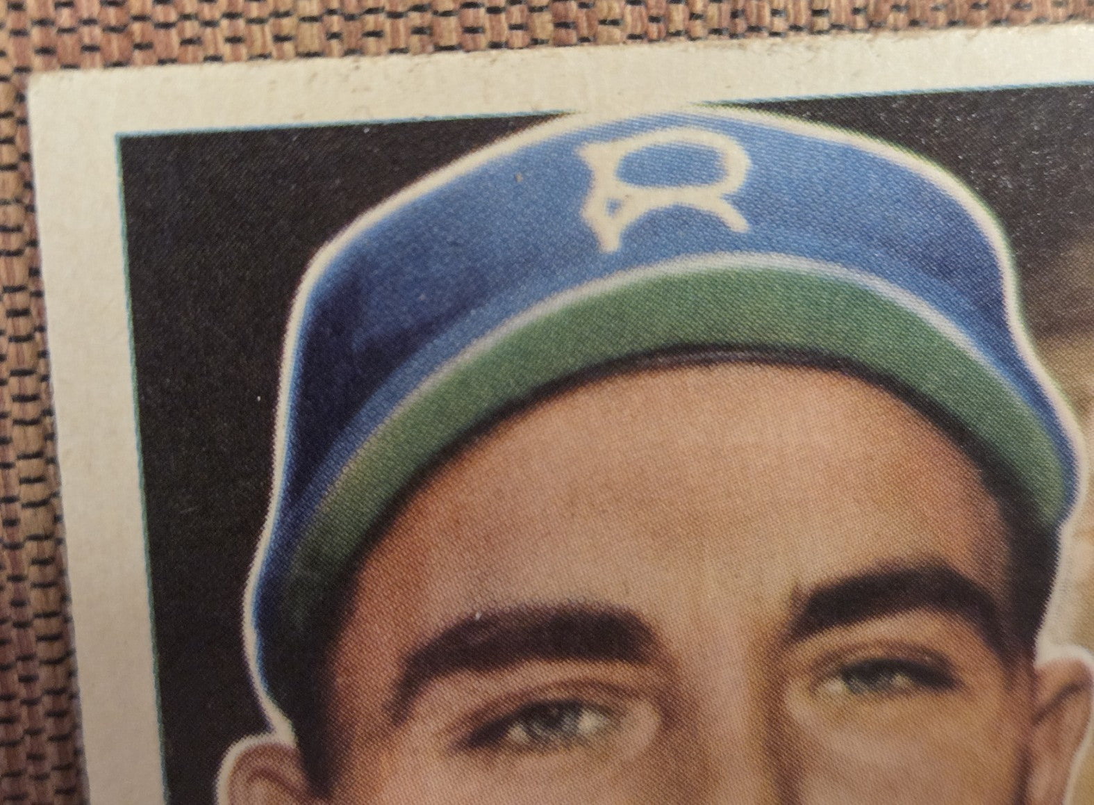 1956 Topps #145 Gil Hodges Brooklyn Dodgers Authentic Original Baseball Card1